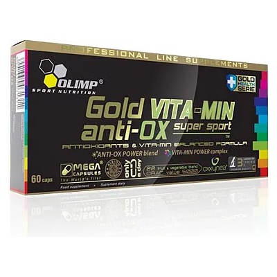Olimp Мултивитамини OLIMP Gold VITA-MIN anti-OX Super Sport, 60 капс