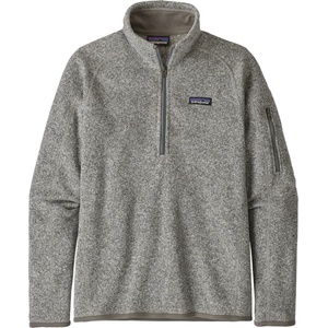 Patagonia Дамски поларен пуловер Patagonia Women's Better Sweater 1/4 Zip Fleece jumper - Birch White - размер XXL (105-5077-0116)