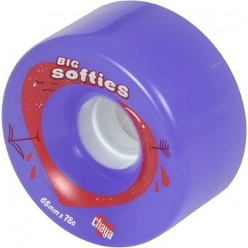 Powerslide Chaya Big Softies Clear 65mm 78A 4 ks