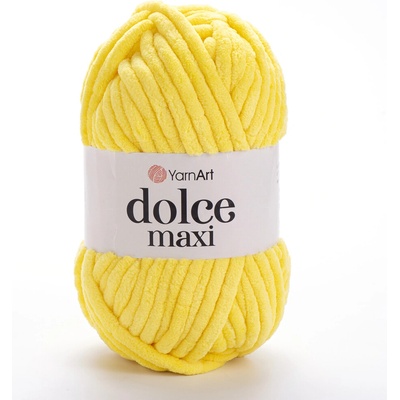 Yarn Art příze Dolce Maxi 761 žlutá