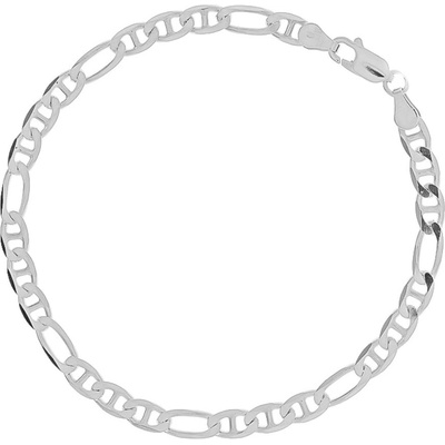Argento Strieborný náramok - vzor Figaruchi, šírka 5 mm I5306