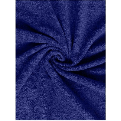 Kaptan Prostěradlo Froté TOP tmavě modré 180x200