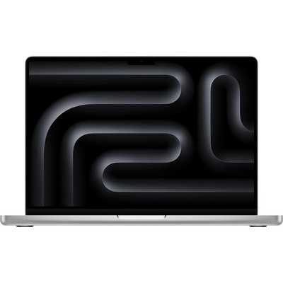 14-инчов MacBook Pro: Apple M5 чип с 10-ядрен CPU и 10-ядренe GPU, 1TB SSD, 24GB RAM, Стандартен дисплей, International English - Silver (MDE64ZE/A)