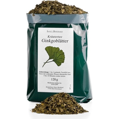 Sanct Bernhard Bylinný čaj Ginkgo listy 120 g