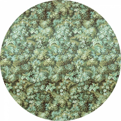 Komar Dots D1-024 Kulatá samolepicí fototapeta Zeleň průměr ø 125 cm