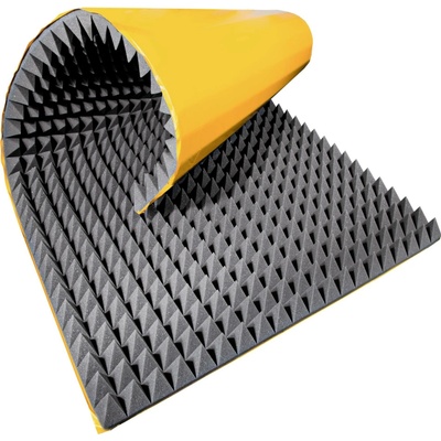 Akustická pěna Bitmat samolepicí pyramida 6 cm 100x200 cm