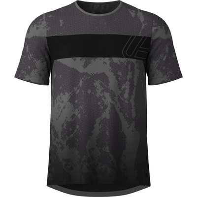 Löffler Мъжка фланелка с къс ръкав за колоездене Löffler MTB T-Shirt Raider Cycling jersey - Black - размер 54 (EU) (056-3935-0115)