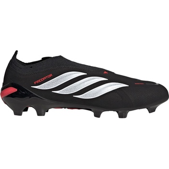 Adidas Мъжки футболни бутонки Adidas Mens adidas Predator League Laceless Firm Ground Football Boots - Black/Red