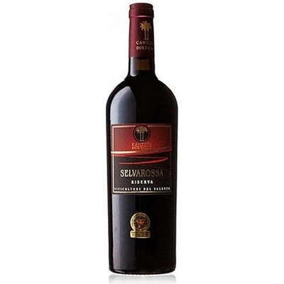 Cantine Due Palme Salice Salentino "Selvarossa" Riserva DOC 2018 14,5% 0,75 l (holá lahev)