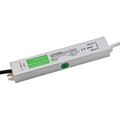 Napájecí zdroj vodotěsný 12V, 1,67A - 20W