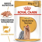 Royal Canin Yorkshire Terrier Adult 12x85g мокра храна - пастет, за възрастни йоркширски териери