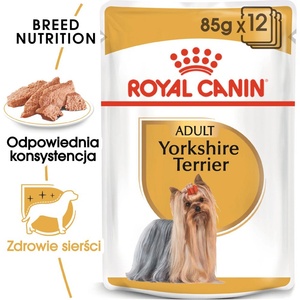 Royal Canin Yorkshire Terrier Adult 12x85g мокра храна - пастет, за възрастни йоркширски териери