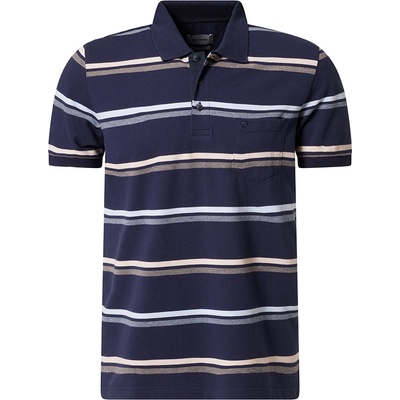 Pierre Cardin pánské triko s límečkem 21004.2078 modrá