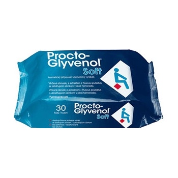 Procto-Glyvenol Soft vlhčené ubrousky 30 ks