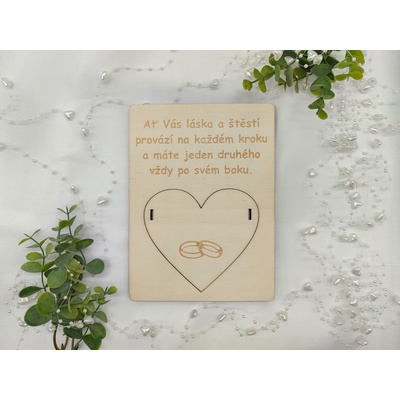 Svatební krabička na peníze velká D-decor