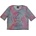 The Grateful Dead Concentric Skulls Light Blue M Дамски Риза (GRATEMCT66LLB02)