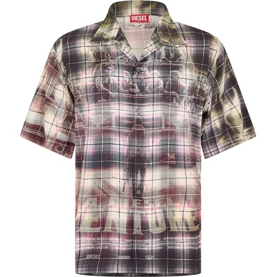 Diesel Тениска Diesel Men's Tilbrg Camica T-Shirt - Black