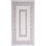 Vitaus Сив и бежов памучен килим , 80 x 150 cm Versace - Vitaus (Versace-Bej-80x150)