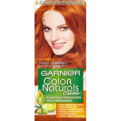 Garnier Color Naturals Creme farba na vlasy, odtieň intenzívna medená 7,40