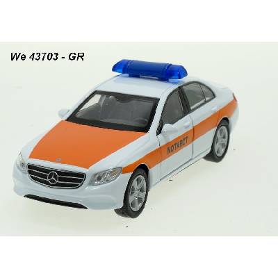 Welly Mercedes-Benz 2016 E-Class Notarzt code 43703GR modely aut 1:34