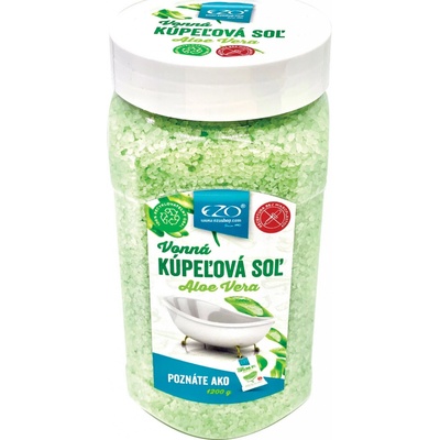 Ezo vonná kúpeľová soľ Aloe vera 1200 g