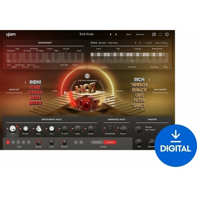 UJAM Hot Digitálny produkt