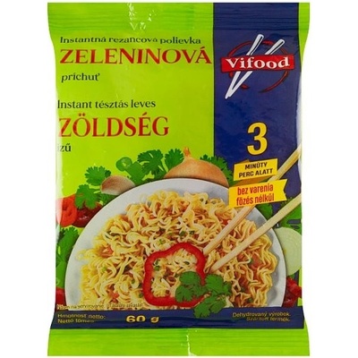 Vifood Instantná rezancová polievka zeleninová príchuť 60 g