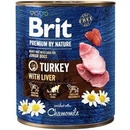 Brit Premium Dog by Nature cons morčacie mäso s pečeňou 0,8 kg
