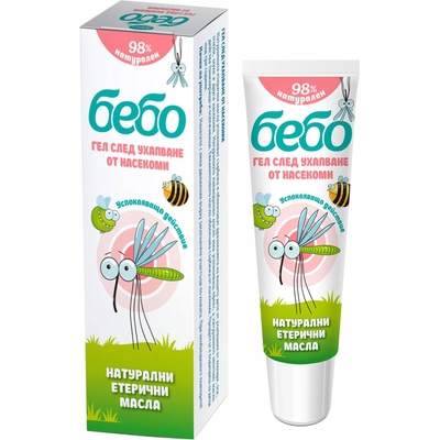 Bebo гел след ухапване от насекоми - 20 мл