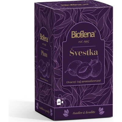 Biogena Traditional Švestka porcovaný ovocný čaj 20 x 2 g