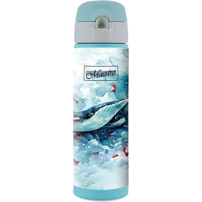 Maestro termohrnček Ocean 400 ml odtiene modrej