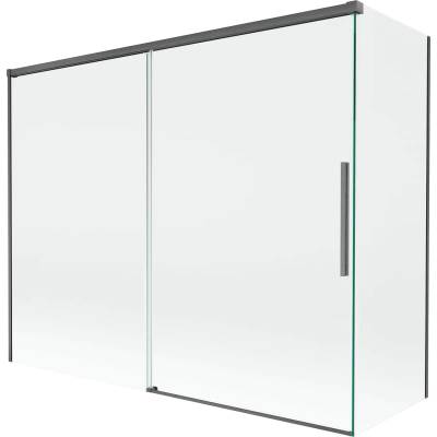 Mexen Rox двукрилен плъзгащ се екран за вана 190 + 90 x 150 см, прозрачен, (8C9-190-090-66-00)