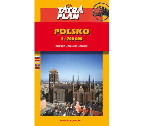 Mapa Poľsko