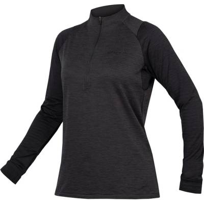 Endura Singletrack Fleece L/S black dámský