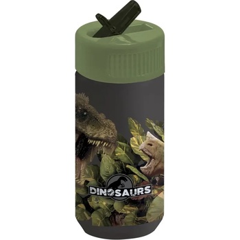 BackUP Dinosaur 18 бутилка със сламка 330 мл