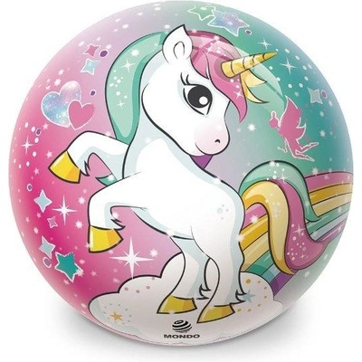 Mondo Gumova rozpravkova lopta Jednorozec Unicorn 23 cm
