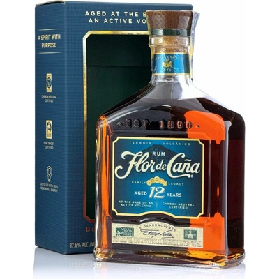 Flor de Caňa Centenario 12y 37,5% 0,7 l (karton)