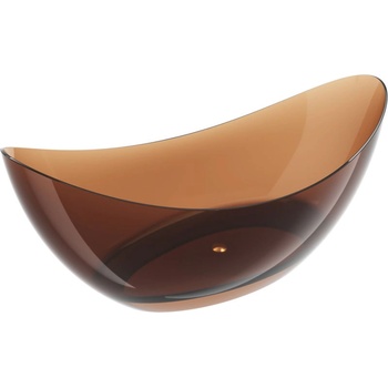 Mexen Vea Earth самостоятелна вана прозрачна 180 x 80 см, хромиран изпускател - 58091808005 (58091808005)