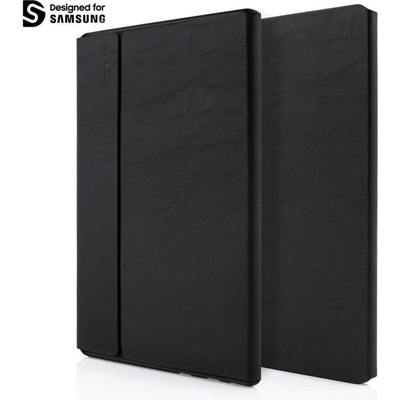 Incipio Faraday Case - стилен кожен калъф и поставка за Samsung Galaxy Book 12 (черен)