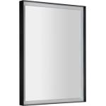 SAPHO Sort LED - Огледало със LED осветление, 60x80 см, матово черно ST080 (ST080)