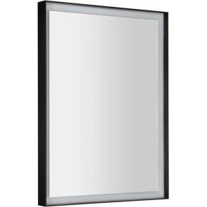 SAPHO Sort LED - Огледало със LED осветление, 60x80 см, матово черно ST080 (ST080)