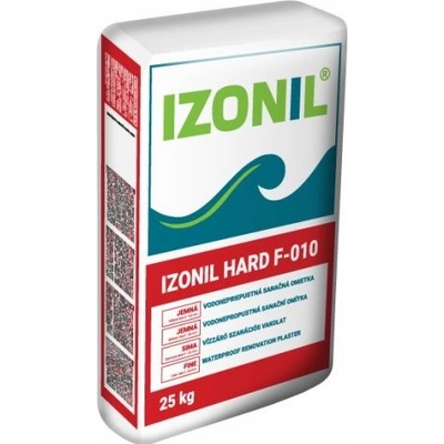 Izonil Hard F-010 Omítka sanační jemnozrná voděodolná 25 kg – Zboží Mobilmania