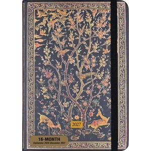 Peter Pauper Press 2027 Persian Grove Weekly Planner (16 Months, Sept 2026 to Dec 2027)