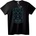 NOONEBRAND Тениска Tribal Skull Арт - XS, White