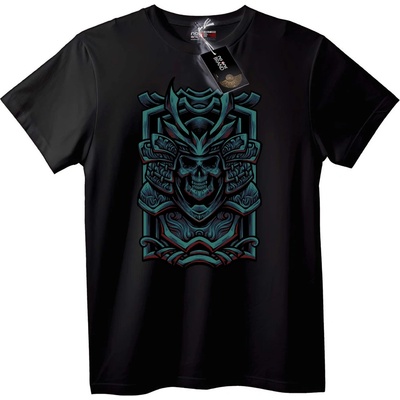 NOONEBRAND Тениска Tribal Skull Арт - XS, White