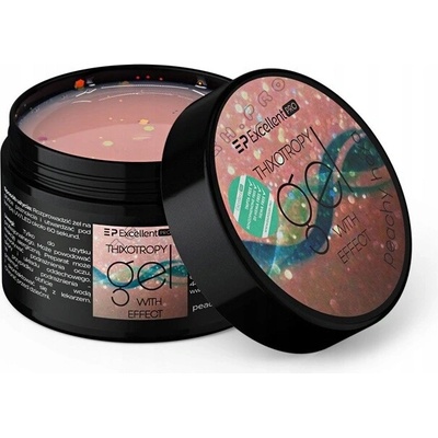 Excellent Pro Thixotropy gel s efektem Peachy Hexa 15 g