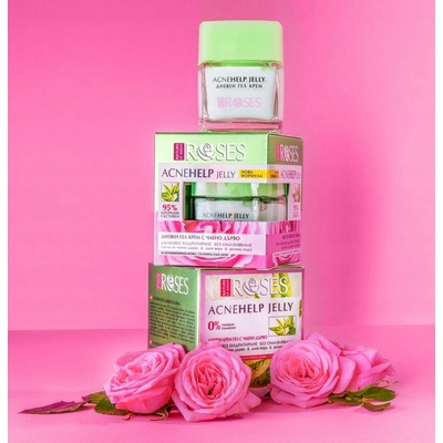 Ellemare Roses AcneHelp Krém pleťový gelový denní 50 ml