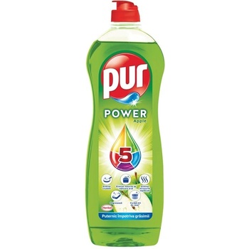 Pur Препарат за миене на съдове Duo Power, ябълка, 750 ml