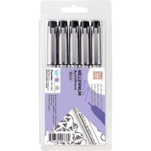 ZIG Millennium писалка асортимент (5) (MS/5V)