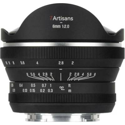 7ARTISANS 6 mm f/2 Fisheye ED pre Nikon Z (APS-C)